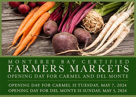 Seasonal Farmers Markets Opening In May Mbcfm