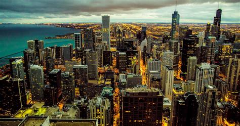 Chicago Skyline Wallpaper 4K