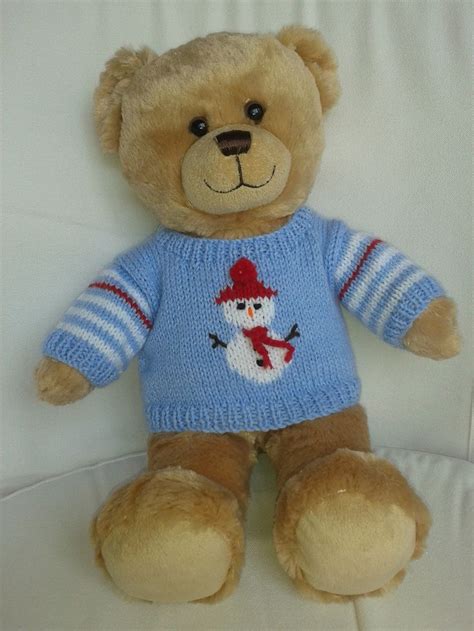 Ravelry Teddy Bear Christmas Sweaters By Linda Mary Teddy Bear