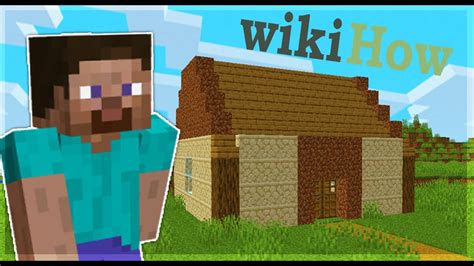 Constru Una Casa En Minecraft Seg N Wikihow Youtube