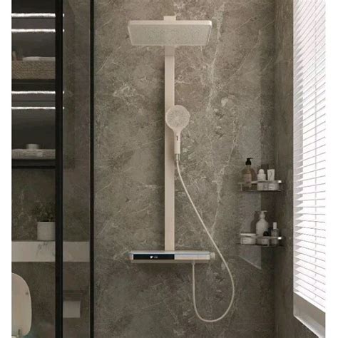 Jual Luxury Thermostatic Rain Fall Shower Faucet Set Shower Kamar