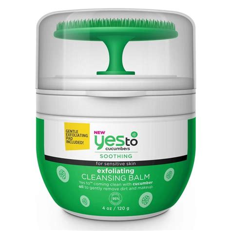 Yes To Cucumbers Exfoliating Cleansing Balm Ocado