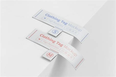 Clothing Tags PSD Mockup – Original Mockups