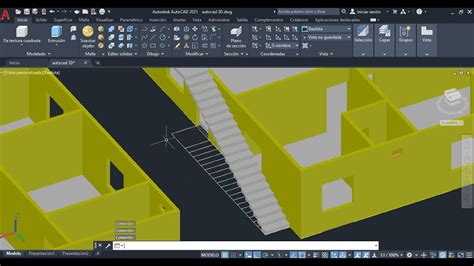 Como Dibujar Escalera En Autocad D Como Crear Escalera En Autocad D