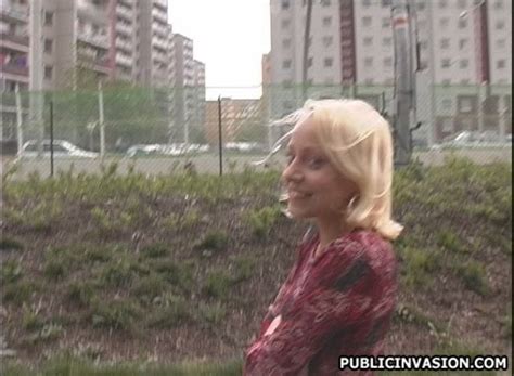 Looking For A Buck Petite Blonde Gives Some Public Dick Sucking Porn Pictures XXX Photos Sex