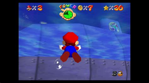 Board Bowser S Sub Course 9 Dire Dire Docks Super Mario 64 Super