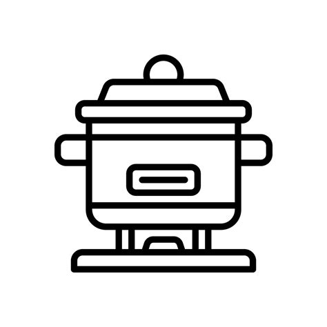 Hot Pot Icon For Your Website Mobile Presentation And Logo Design 18036899 Vector Art At