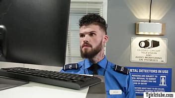 TS Flight Attendant Analed By Security XVIDEOS