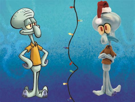 Archivo Sb Xmas Squidward Spongepedia El Wiki M S Grade Sobre