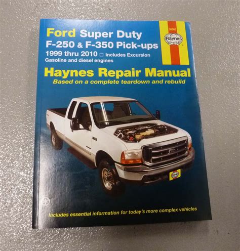 Ford Super Duty Excursion Haynes Manual Broncograveyard