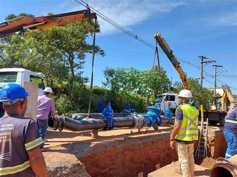 Sabesp instala equipamentos para otimizar o abastecimento de água em