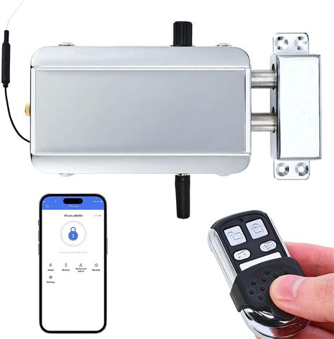 Electronic Deadbolt Door Lock Remote Control Door Lock Anti Theft Home