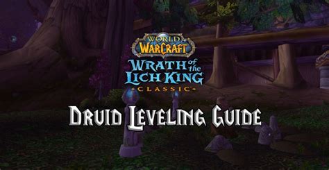 Wotlk Classic Druid Leveling Guide Wotlk Classic Warcraft Tavern