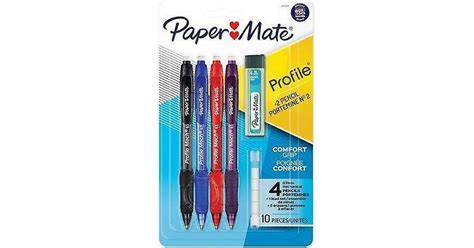 Paper Mate Profile Mech Mechanical Pencils 0 7mm 2 Lead 4 Pack