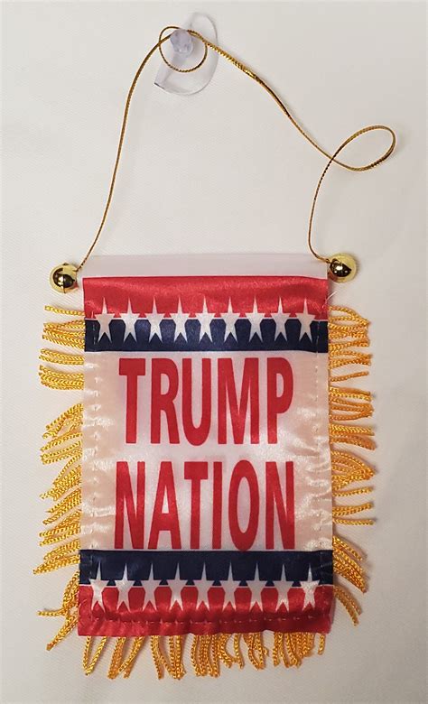 Trump Mini Banners Trump Nation Trump 2020 Blue Trump 2020 Red Tru