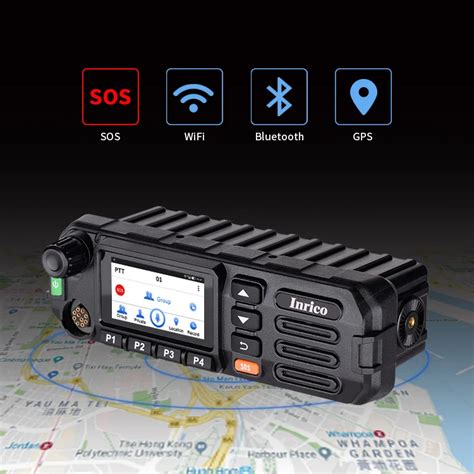 Inrico Newest Gsm Wcdma 3g Ptt Mobile Radio For Car With Sim Card And