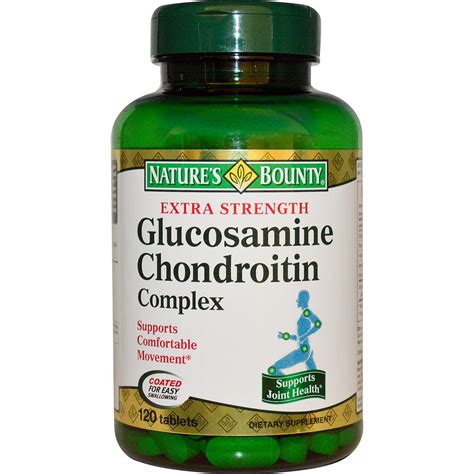 Nature S Bounty Glucosamine Chondroitin Complex Extra Strength 120