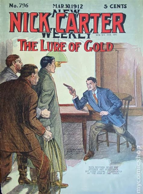 Nick Carter Weekly 1896 Street And Smith Comic Books