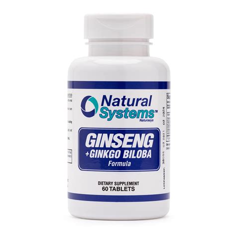 Mua Ginseng Plus Ginkgo Biloba Tabs By Natural Systems Ginseng