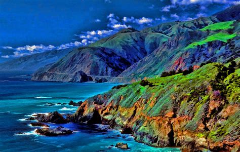 California Coastline Photograph by Allen Beatty