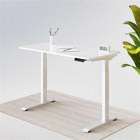 White height adjustable electric table - Furniture Choice Kenya