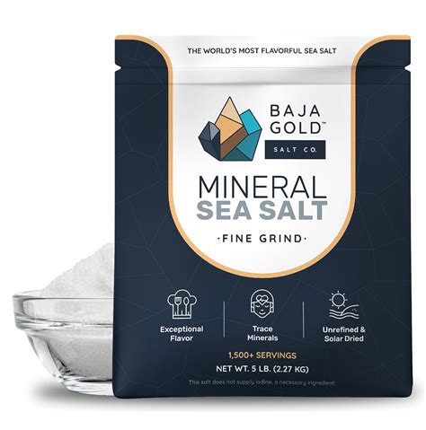 Amazon.com : Baja Gold Mineral Sea Salt - Recommended by Gary Brecka