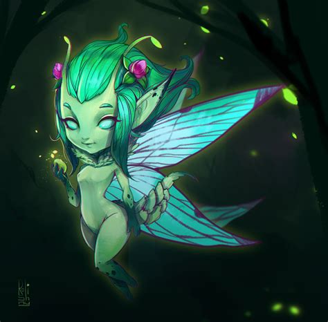 Artstation Cute Forest Fairy