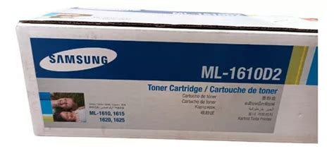 Tóner Samsung Ml 1610d2 Negro Original Nuevo Para Ml 1610 Meses sin