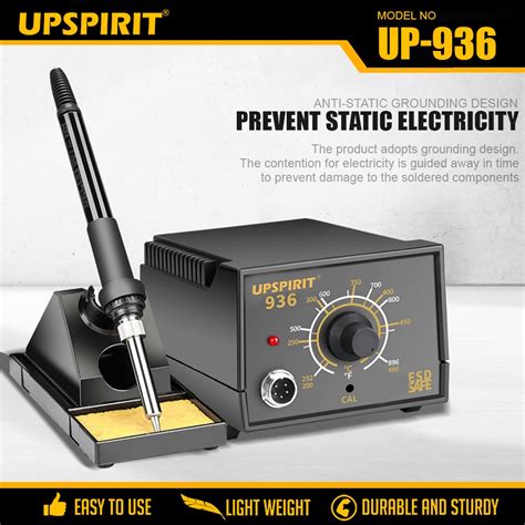 Upspirit W Portable Heat Hot Air Bga Rework Solder Station Hot Air Blower Desoldering Tool W