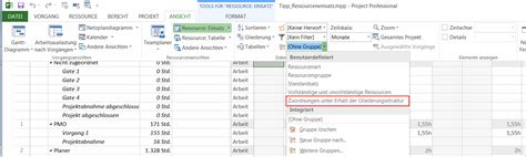 MS Project Ressourcenansicht Erstellen So Geht S Richtig