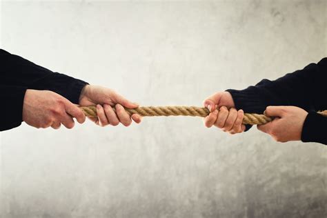 Fern Weis Parent Coach and Educator | Tug Of War. Hands Pulling Rope To ...