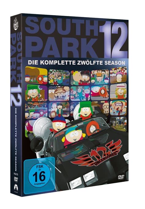 South Park Season 12 3 Dvds Dvd Trey Parker Matt Stone Uk Import