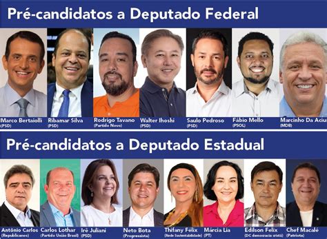 Pr Candidatos A Deputado Estadual E Federal E Ao Governo De Sp