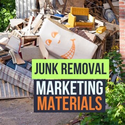 Junk Removal Flyer Design Canva Template Graphic Reserve