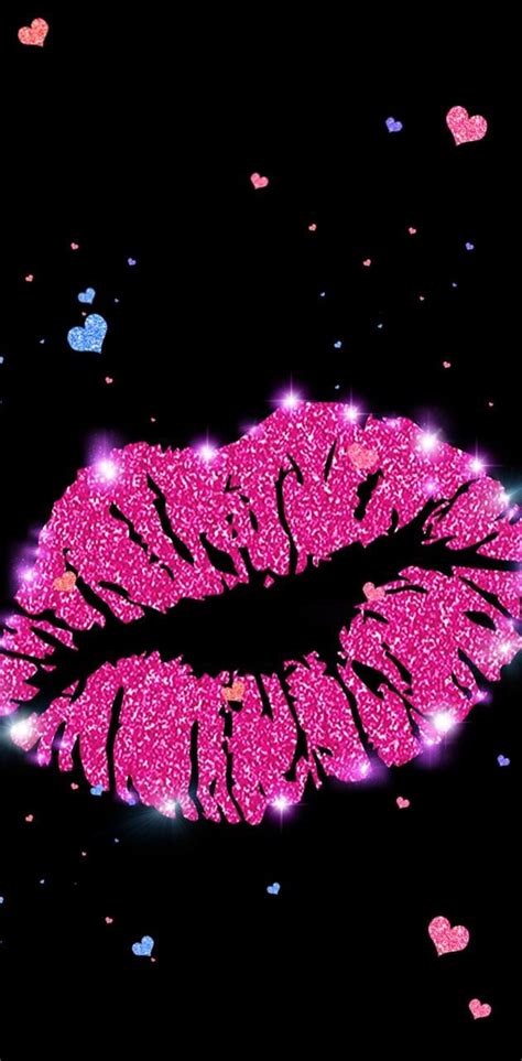 Glitter Lips Wallpaper By Nikkifrohloff Download On Zedge™ 596b