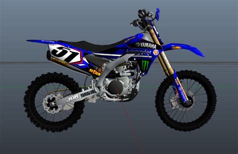 2015 Yamaha Yz450f Joe Gibbs Racing Mx Justiin Barcia Graphics Gta5