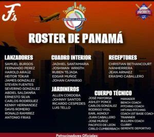 Definido El Roster De Panam Para La Serie Del Caribe Panam Probeis