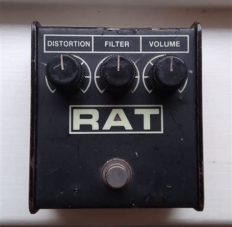 Vintage Proco Rat 2 1987 Lm308n Chip Reverb