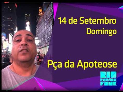 DJ Sany Pitbull Convoca Para O RIO PARADA FUNK 2014 Diretamente De