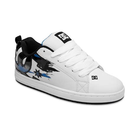 Lyst - Dc Shoes Court Graffic Se Sneakers in White for Men