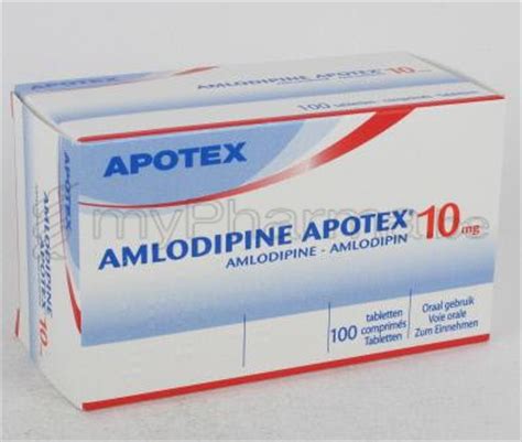 Bvba Apotheek Patrick Meysen Peer Welkom Amlodipine Apotex