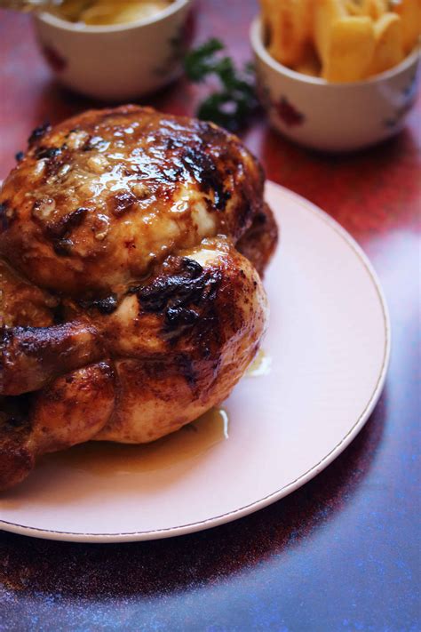 Recette dominicale Poulet rôti à la moutarde Poire Cactus