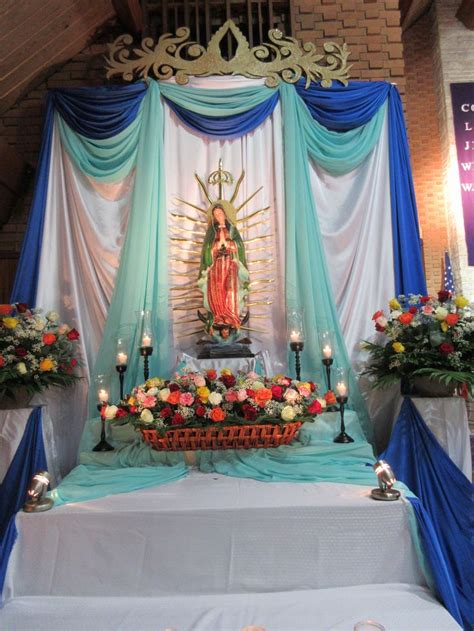 Guadalupe Church Altar Decorations Altar Decorations Home Altar