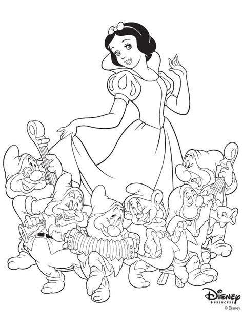 Crayola Coloring Pages Disney Princess Snow White Disney Princess