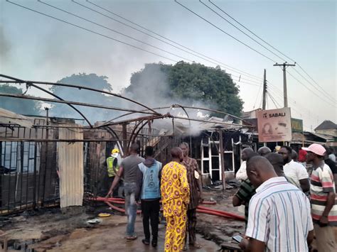 Fire Guts Building In Ilorin Destroys N19 Million Property Photos