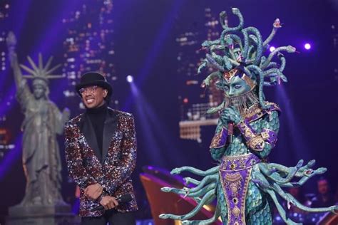 The Masked Singer Recap Judges Save Medusa From Elimination