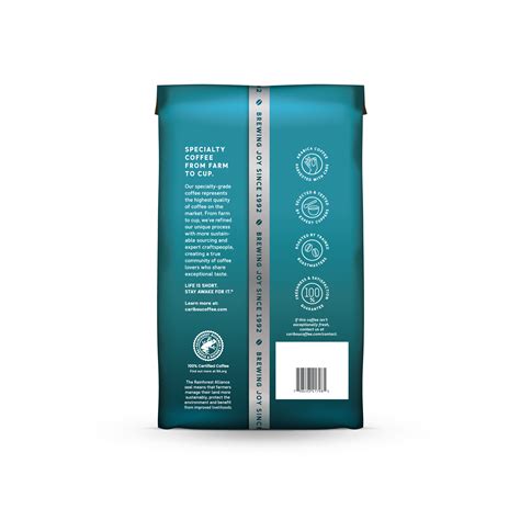 Caribou Coffee Blend Medium Roast Ground 100 Arabica 20 Oz