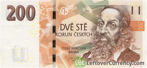 current Czech Koruna banknotes - Exchange yours now