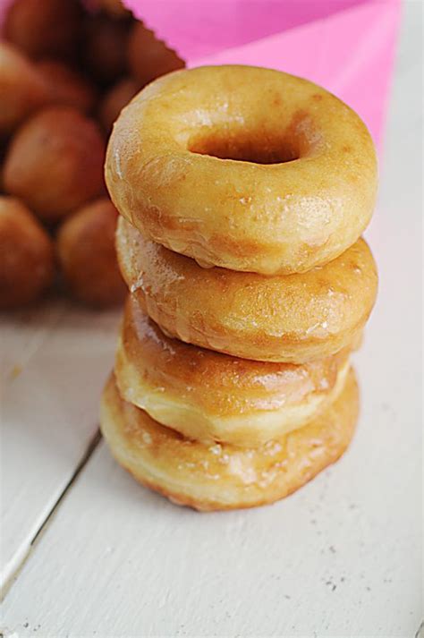 Homemade Yeast Doughnuts Doughnut Holes Recipe For Your Bread Machine