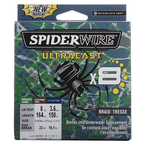 Ultracast X8 Invisi Braid Spiderwire 8lb